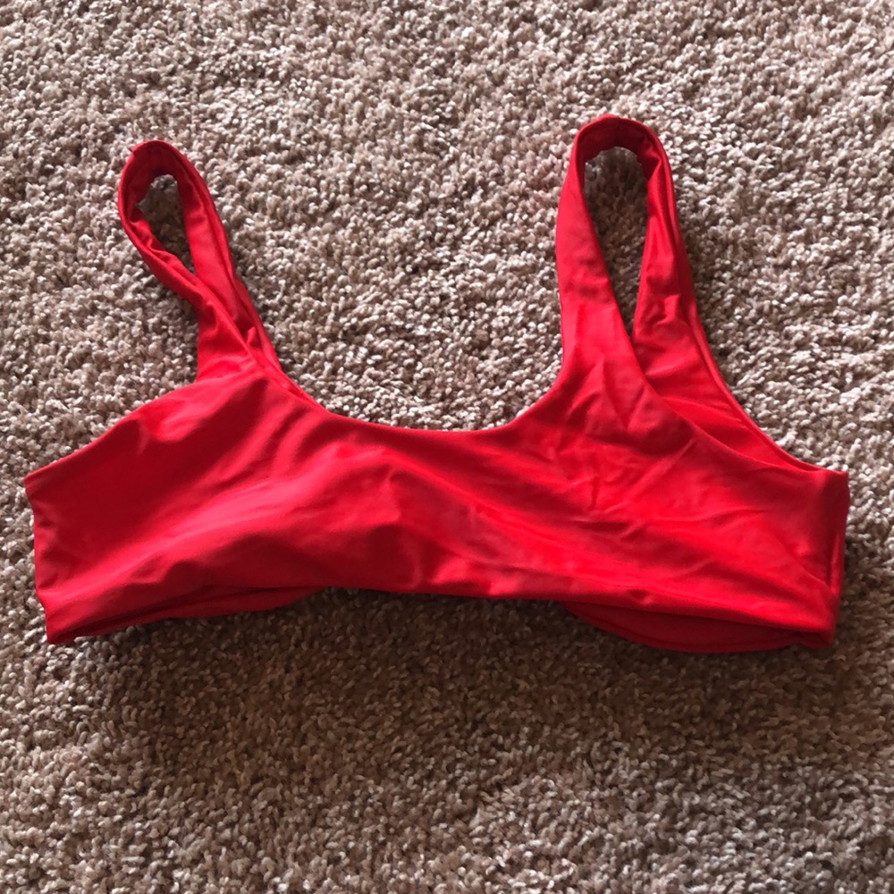 Red Bikini Top - Picture 3 of 5
